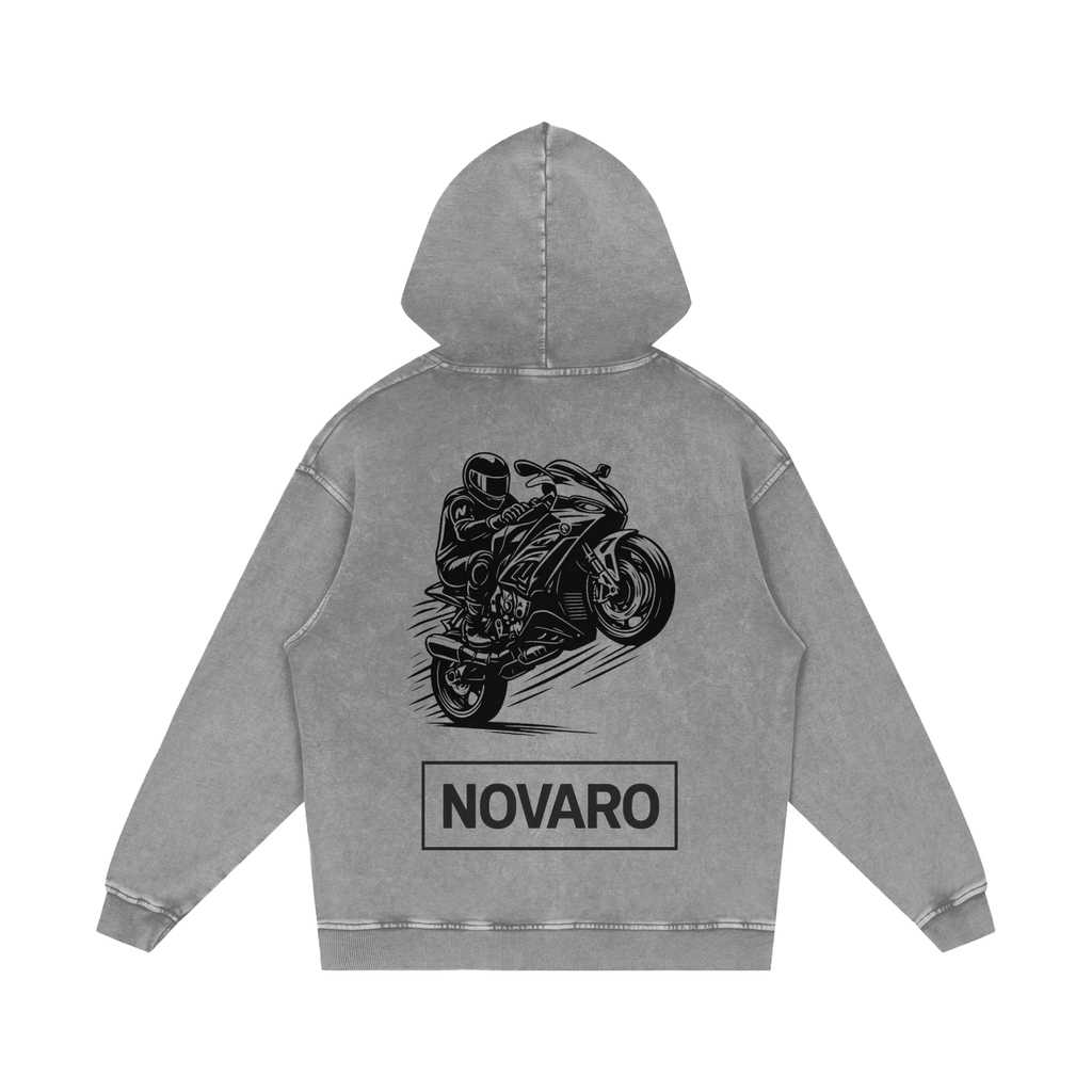 Acid Wash Oversize Hoodie - 420 GSM