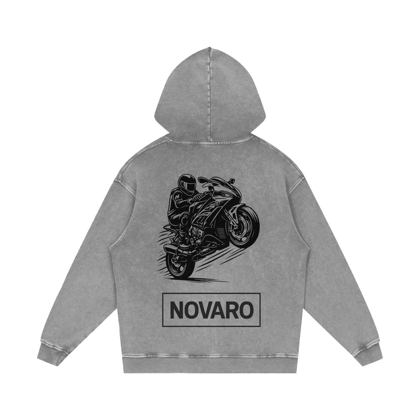 Acid Wash Oversize Hoodie - 420 GSM