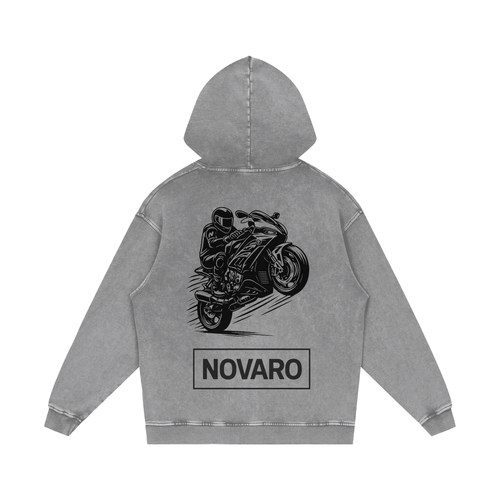 Acid Wash Oversize Hoodie - 420 GSM