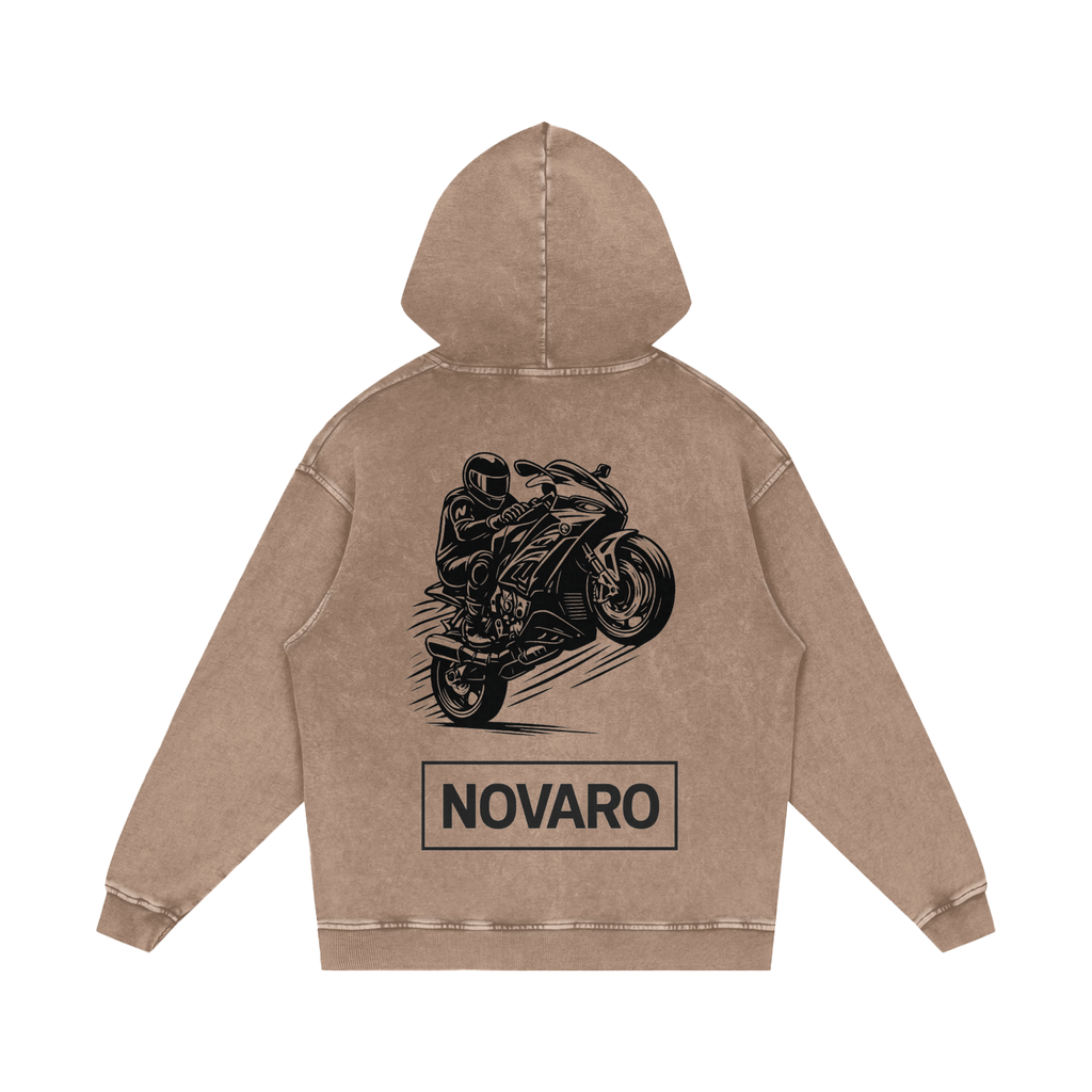 Acid Wash Oversize Hoodie - 420 GSM
