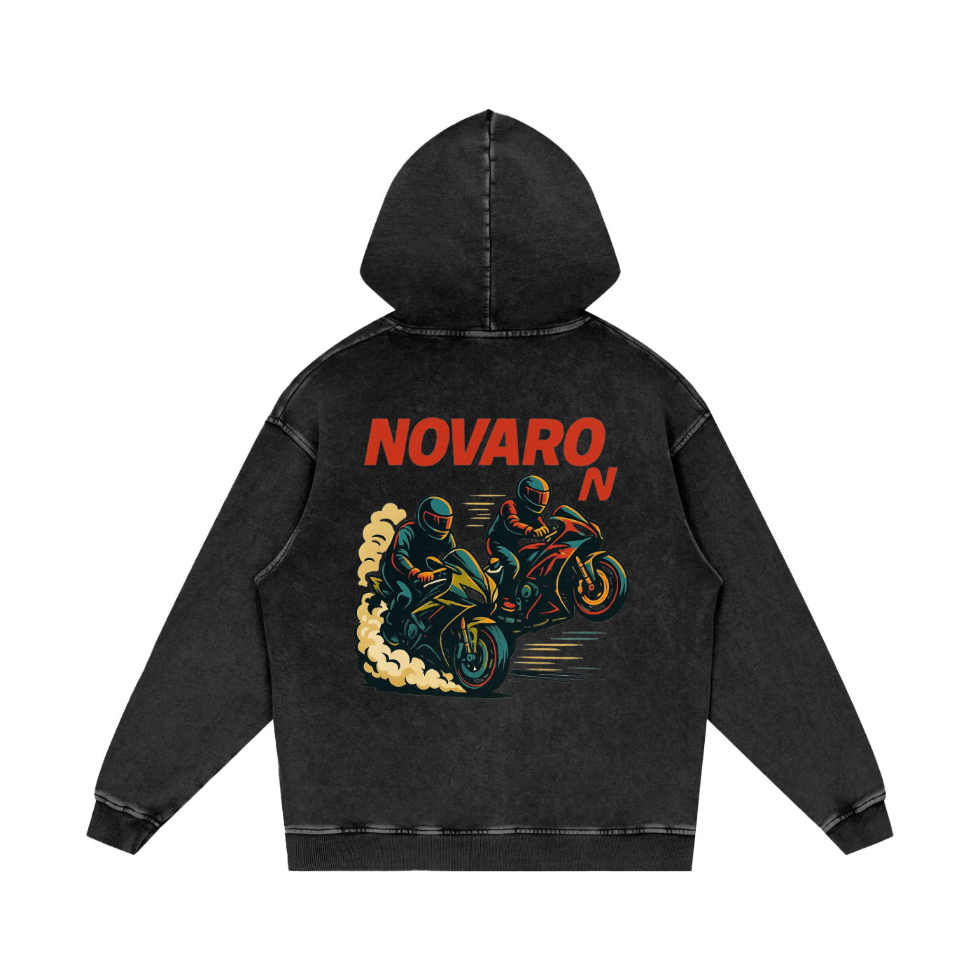 Acid Wash Oversize Hoodie - 420 GSM