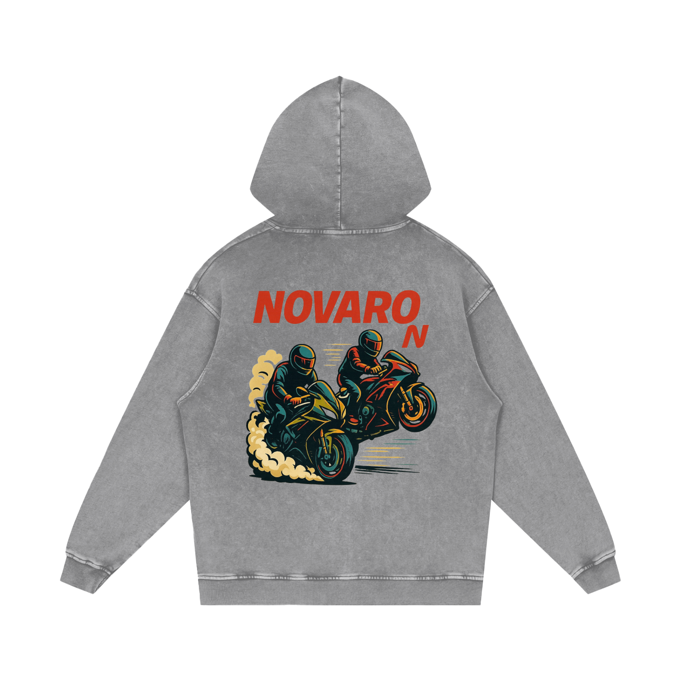 Acid Wash Oversize Hoodie - 420 GSM