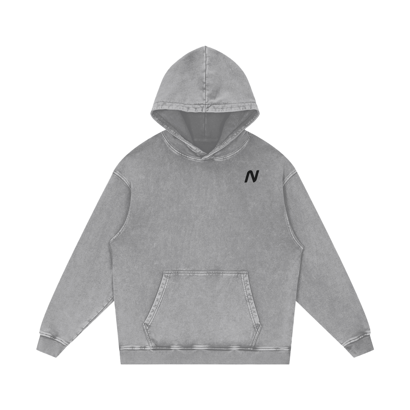 Acid Wash Oversize Hoodie - 420 GSM